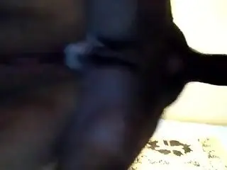 Woman feels entire dog penis suiting her shaved pussy just fine
