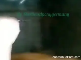 Closeup view with pure zoophilia sex and nudity