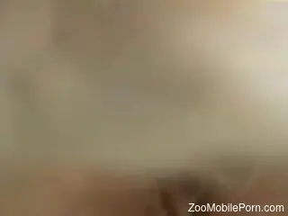 Two horny ladies prepare to get fucked by a mutt