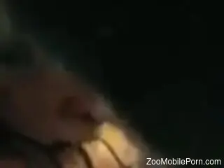 Fine woman experiences sex with animals for the first time